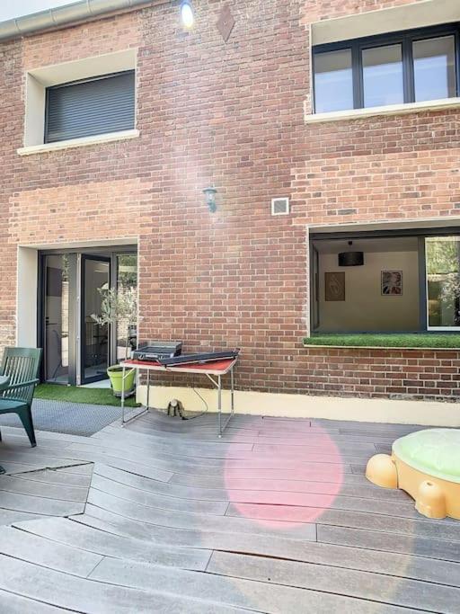Grande Maison Cosy Terrasse Parking Gare 8 Pers Amiens Dış mekan fotoğraf